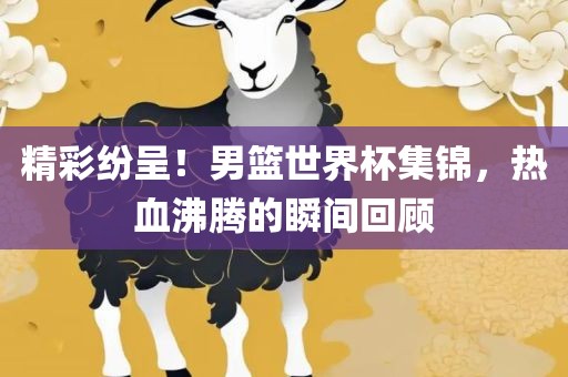 精彩纷呈！男篮世界杯集锦，热血沸腾的瞬间回顾金炬实业股份有限公司