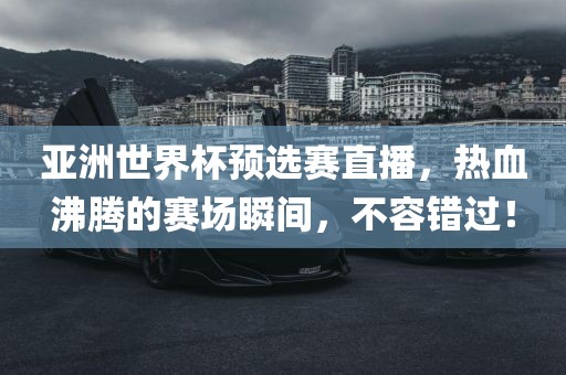 亚洲世界杯预选赛直播，热血沸腾的赛场瞬间，不容错过！金炬实业股份有限公司